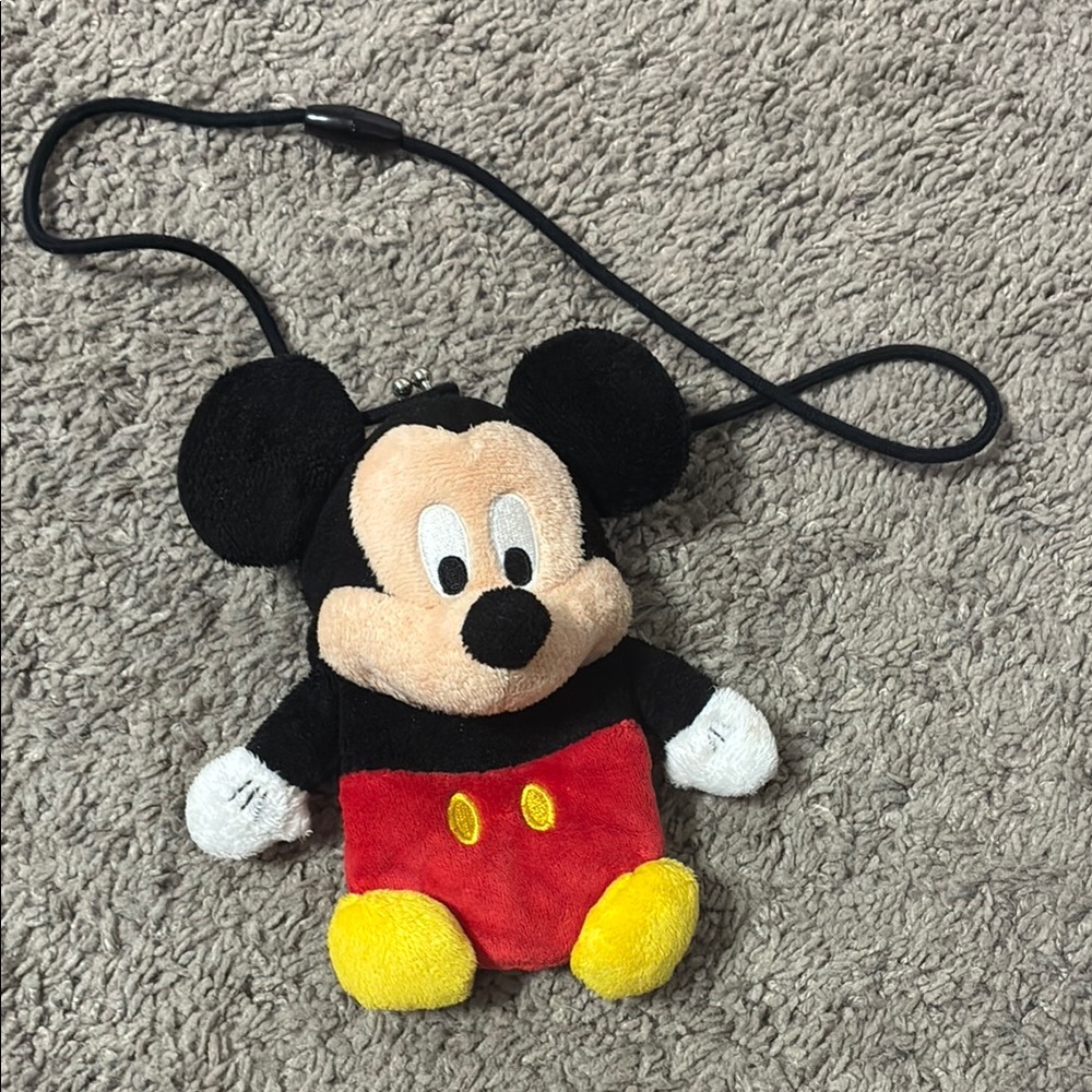 Mickey Mouse Plush Crossbody Bag